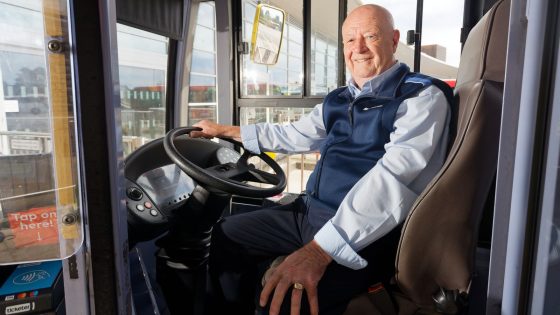 UK’s ‘longest-serving bus driver’ has no plans to retire at 76 | UK News – MASHAHER