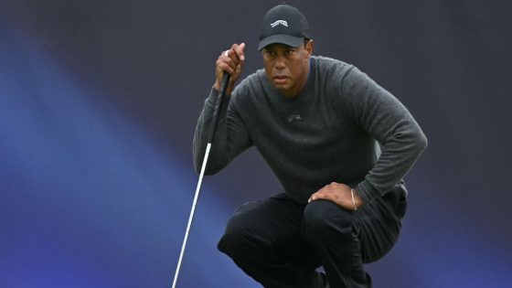 Tiger Woods drops fresh retirement hint after disappointing first round at The Open – MASHAHER