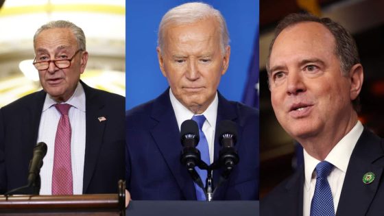 Chuck Schumer and Adam Schiff: The Democrats calling for Joe Biden to quit – MASHAHER