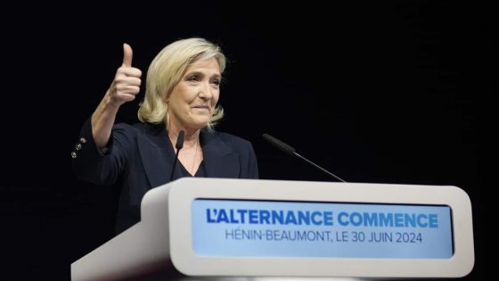 ‘Democracy has spoken’: France’s far-right makes large gains in first round of elections – MASHAHER