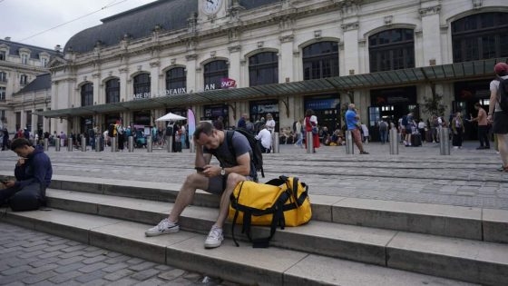 Arson attack on Paris train network – MASHAHER