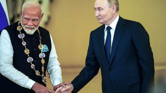 ‘The heart bleeds’: Narendra Modi speaks with Vladimir Putin following missile attack – MASHAHER