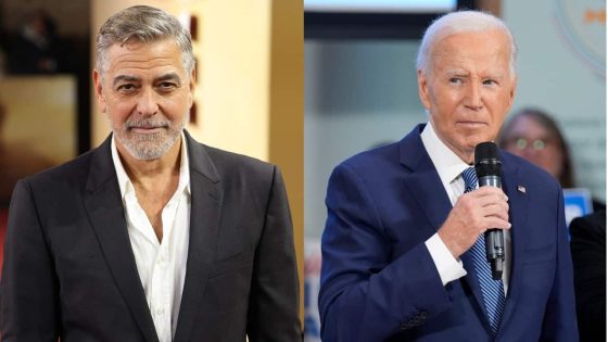 George Clooney urges Joe Biden to exit US presidential race – MASHAHER