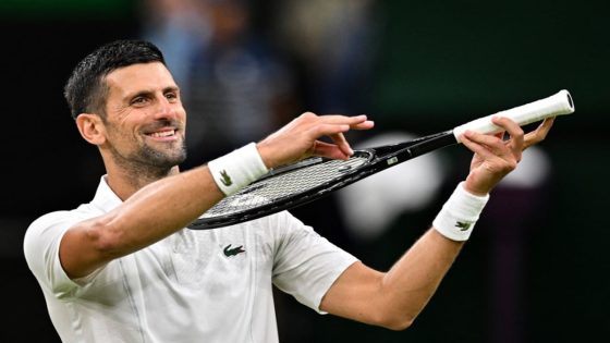 Novak Djokovic Marches Past Lorenzo Musetti, To Face Carlos Alcaraz In Wimbledon Final – MASHAHER