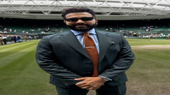 Rohit Sharma, Dinesh Karthik look class apart in Wimbledon – MASHAHER