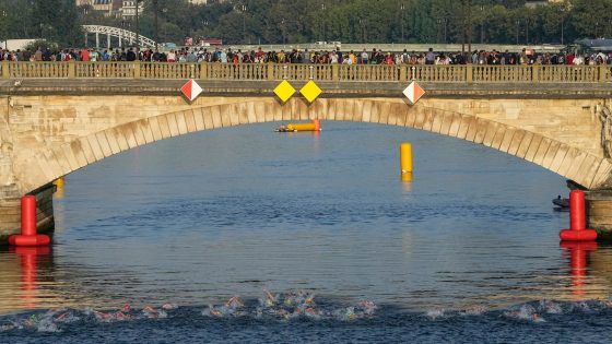 Olympics pre-race triathlon event in Seine River canceled over water quality concerns – MASHAHER