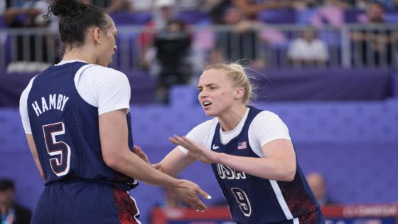 Paris Olympics: Team USA’s 3×3 women’s team claims bronze with 16-13 win over Canada – MASHAHER