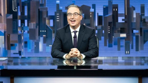 John Oliver Blasts JD Vance for “Scolding People for Enjoying Stuff” in Campaign Speech – MASHAHER