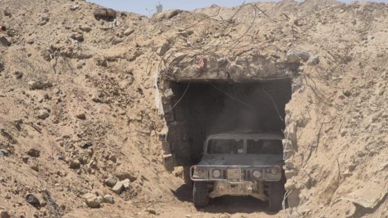 IDF uncovers massive smuggling tunnel for vehicles on Gaza-Egypt border – MASHAHER