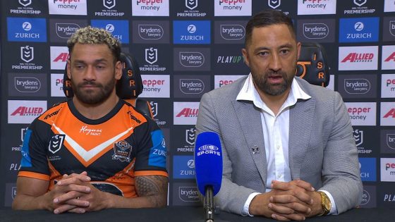 Wests Tigers press conference, Benji Marshall, Api Koroisau, Sea Eagles win, wooden spoon, three straight wins, Eels game – MASHAHER