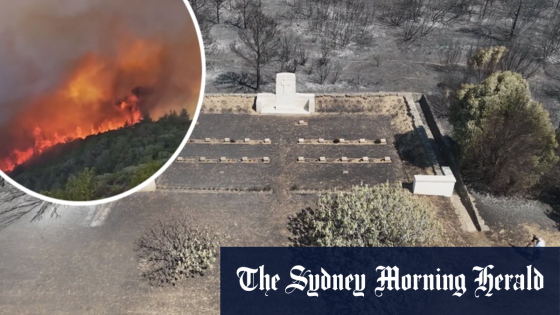 Gallipoli fire threatening ANZAC war graves – MASHAHER