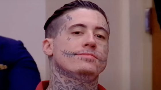 Killer with Nazi face tattoos sentenced to death for murder of two women after emotional plea from his parents – MASHAHER