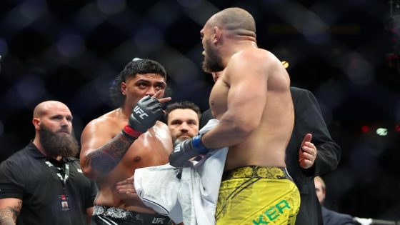 Valter Walker infuriated by Junior Tafa’s post-fight cheap shot slap after submission loss at UFC 305 – MASHAHER