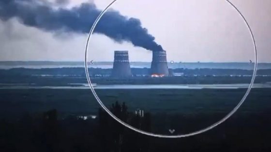 Russia sets fire to Ukrainian nuclear plant to ‘blackmail’ Kyiv – MASHAHER