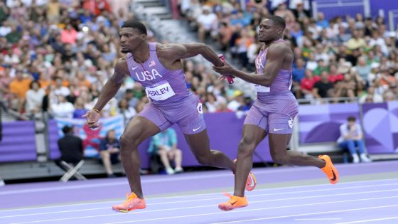 Paris Olympics: Disaster for U.S. men as drought continues in 4×100 relay – MASHAHER