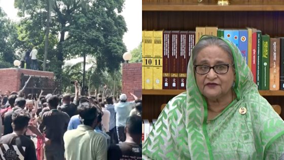 Bangladesh parliament dissolved after prime minister flees to India – MASHAHER