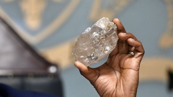 Worldâs second-largest diamond discovered in Botswana – MASHAHER