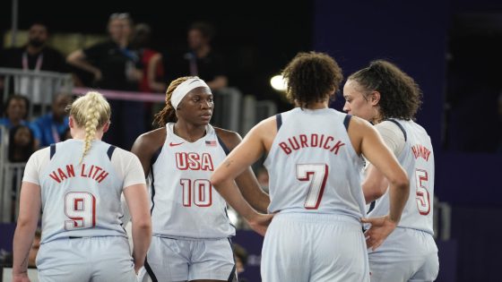 Paris Olympics: Team USA falls to 0-3 in women’s 3×3 basketball, last place in 8-team pool – MASHAHER