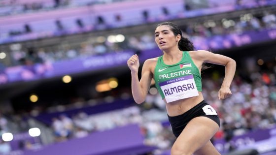 US-born Palestinian runner Layla Almasri at the Paris Games: ‘We’re diplomats as well as athletes’ – MASHAHER