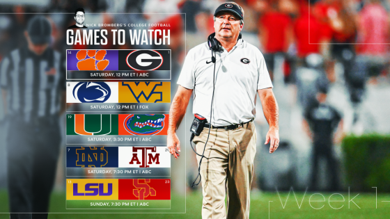 What to watch: Week 1 college football viewing guide – MASHAHER