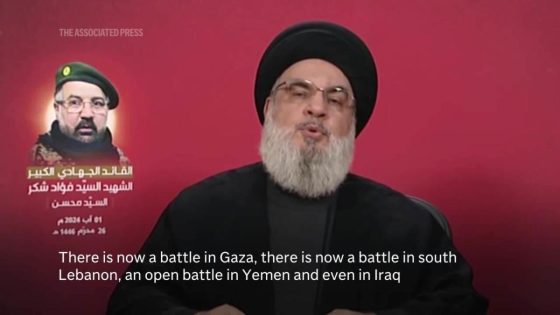 Hezbollah leader warns battle has started following assassination of senior commander – MASHAHER