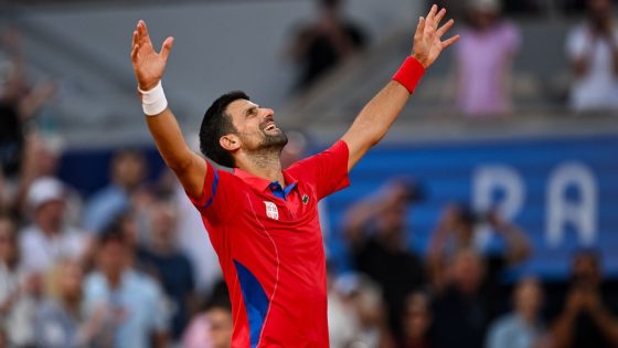 Novak Djokovic not slowed by knee, reaches 1st Olympic singles final – MASHAHER