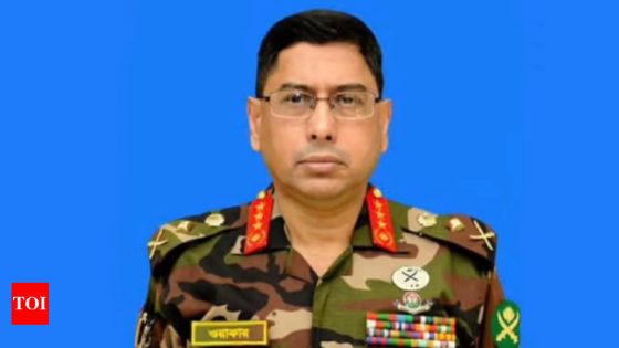 Who is Bangladesh’s army chief Waker-Uz-Zaman who took charge after Sheikh Hasina’s ouster? – MASHAHER