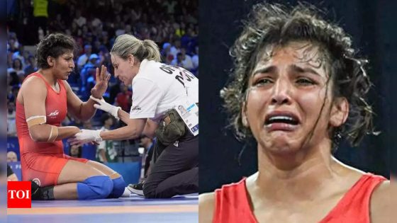 ‘I just had a video call’: Sakshi Malik gives update on wrestler Nisha Dahiya’s injury | Paris Olympics 2024 News – MASHAHER