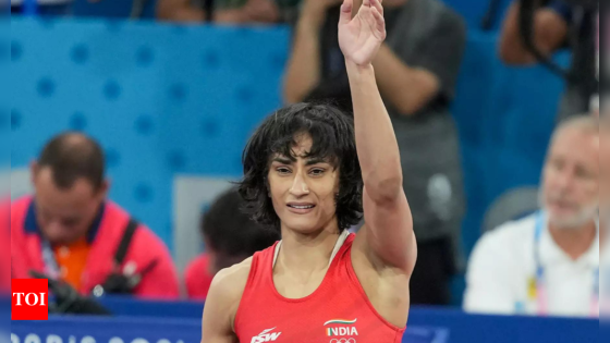 ‘Will the non-biological PM call her?’: Opposition attacks Modi government after Vinesh Phogat’s historic win | India News – MASHAHER