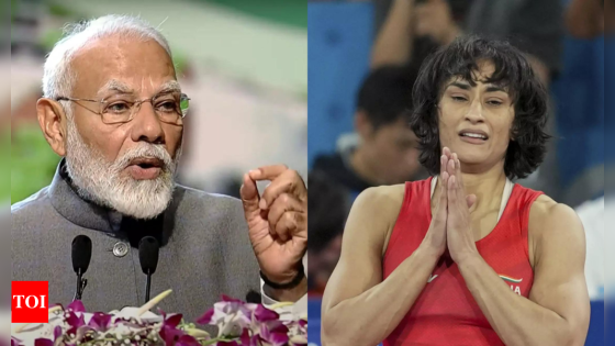 ‘Today’s setback hurts, come back stronger’: PM Modi to Vinesh Phogat after Olympics disqualification | India News – MASHAHER