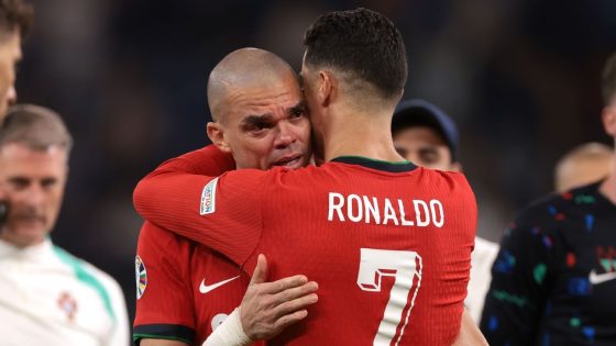 Cristiano Ronaldo pays tribute to Pepe as Portugal defender retires – MASHAHER