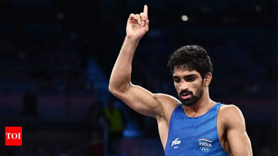 4.6 kgs lost in 10 hours: How Aman Sehrawat worked overnight to get ready for his bronze medal match | Paris Olympics 2024 News – MASHAHER