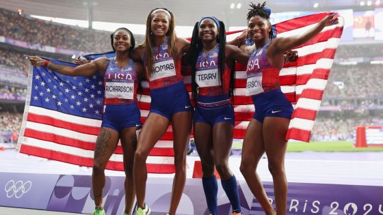 Sha’Carri Richardson rallies U.S. 4×100 relay to Olympic gold – MASHAHER