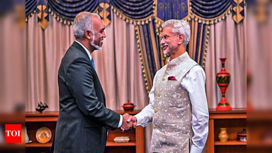 Maldives President Muizzu meets Jaishankar, calls ‘India one of closest allies’ | India News – MASHAHER