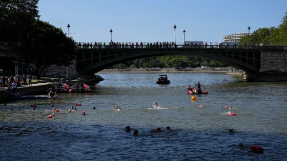 Three German swimmers fall ill after Olympic races in Seine River – MASHAHER