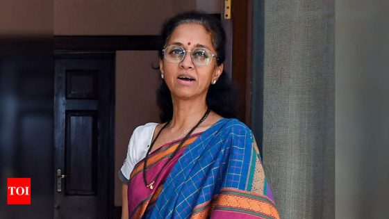 ‘Please do not message or call me’: Phone, WhatsApp hacked, claims NCP (SP) MP Supriya Sule | Mumbai News – MASHAHER