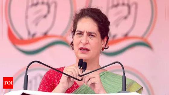 ‘Heartbreaking’: Priyanka Gandhi demands strict action in Kolkata doctor murder case | India News – MASHAHER