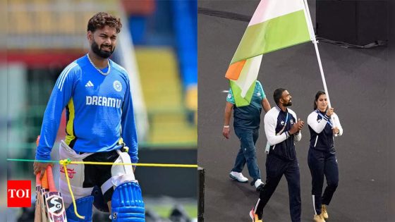 ‘As an athlete myself…’: Rishabh Pant’s heartfelt post for Indian Olympians after Paris 2024 | Paris Olympics 2024 News – MASHAHER