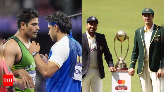 ‘Neeraj Chopra vs Arshad Nadeem is bigger than India vs Australia’: Former Pakistan cricketer on ‘hype’ around Border-Gavaskar Trophy | Cricket News – MASHAHER