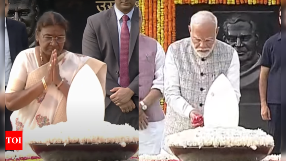 PM Modi, President Droupadi Murmu pay tribute to Atal Bihari Vajpayee on his death anniversary | India News – MASHAHER