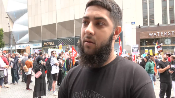 'That's the same with every community. There's always going to be the minority,' Counter-protester claims – MASHAHER