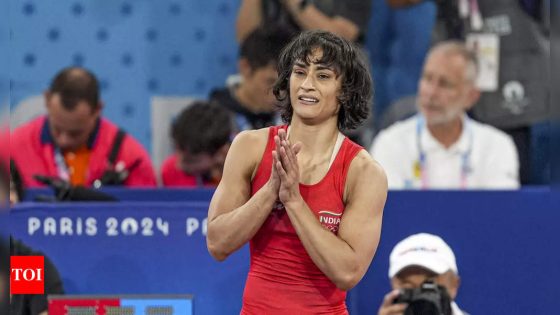 Maybe I can return to wrestling: Vinesh Phogat | Paris Olympics 2024 News – MASHAHER