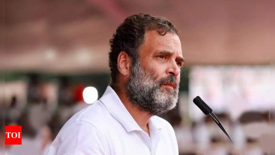 ‘Privatisation of IAS’: Rahul Gandhi attacks lateral entry in govt top jobs | India News – MASHAHER