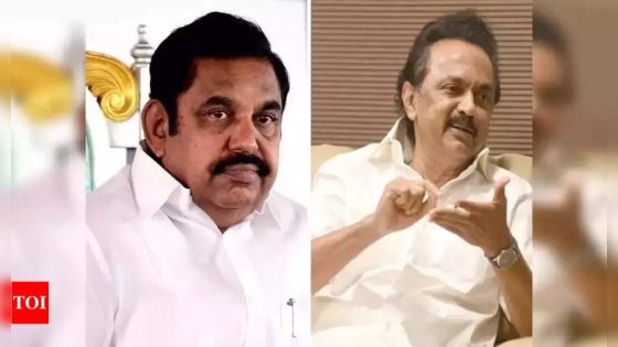 After AIADMK accuses DMK of ‘secret’ tie up with BJP, CM Stalin says … | India News – MASHAHER