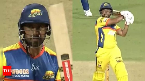 124 off just 48 balls! Karun Nair deflates bowlers with blazing knock – Watch | Cricket News – MASHAHER