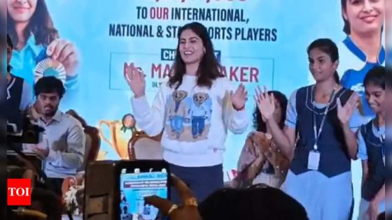 In never-seen-before avatar, double-Olympic medallist Manu Bhaker grooves to ‘Kala Chashma’ | Paris Olympics 2024 News – MASHAHER