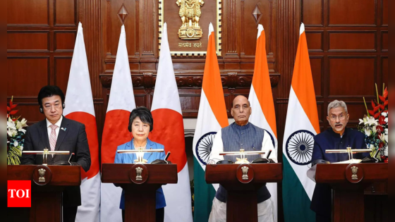 India, Japan to boost defence tech collaboration, including stealth antenna systems for warships | India News – MASHAHER