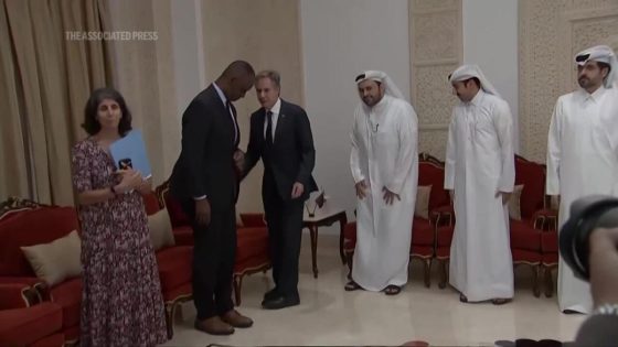 Blinken meets Qatari Emir at Lusail Palace in Doha – MASHAHER