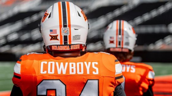 Oklahoma State to wear QR codes linked to NIL fund on helmets – MASHAHER