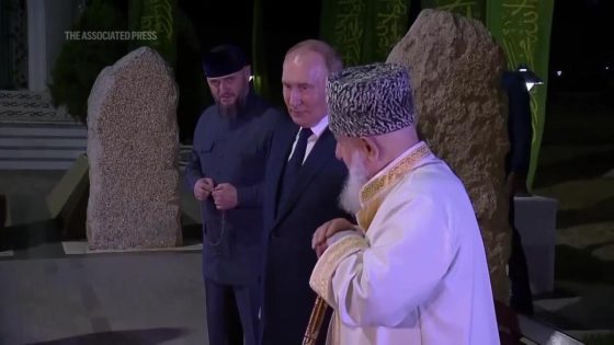 Vladimir Putin makes a surprise trip to Chechnya and meets with its leader Ramzan Kadyrov – MASHAHER